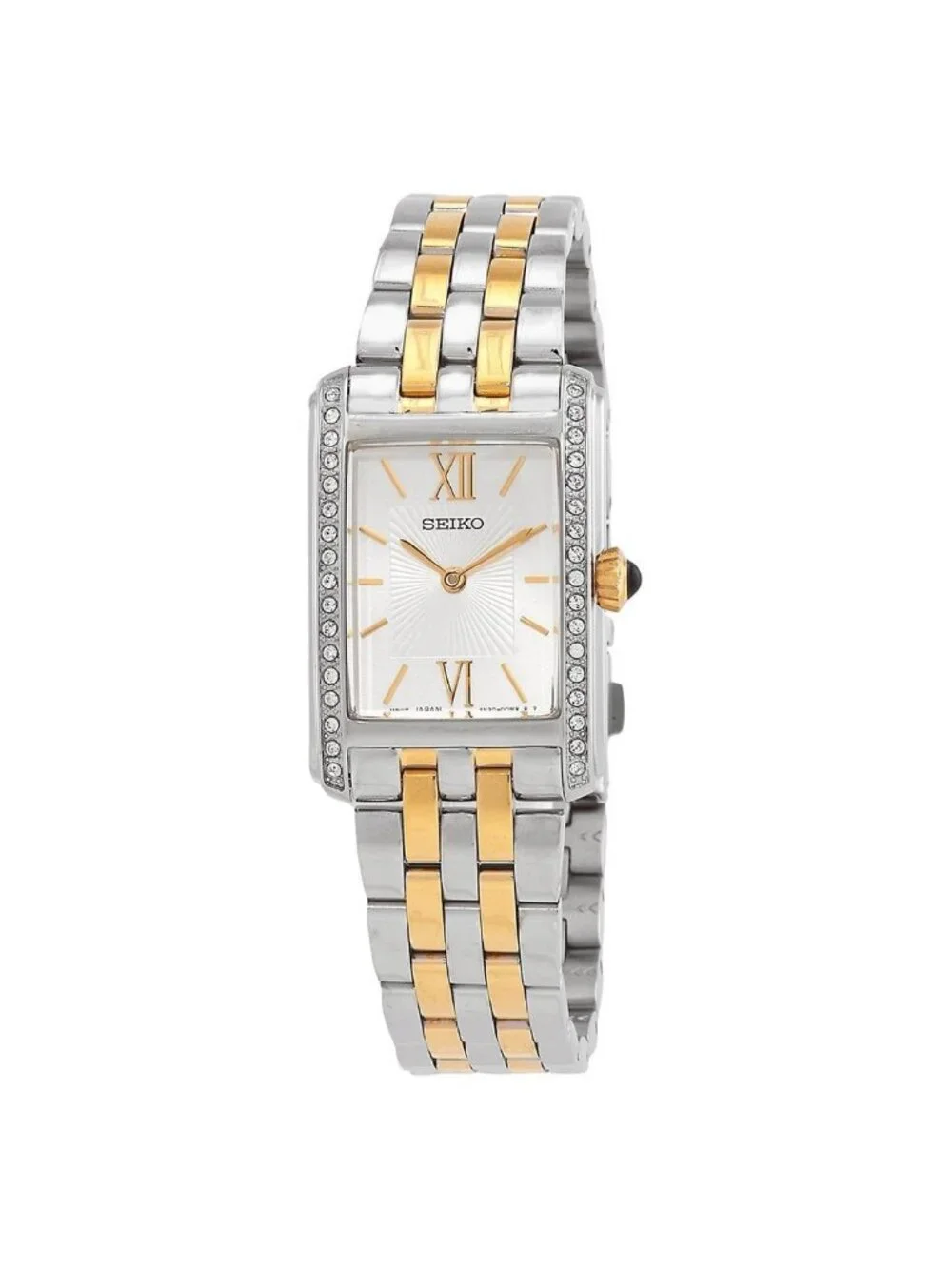 NWT Seiko Classic Quartz Crystal Silver Dial Ladies Watch